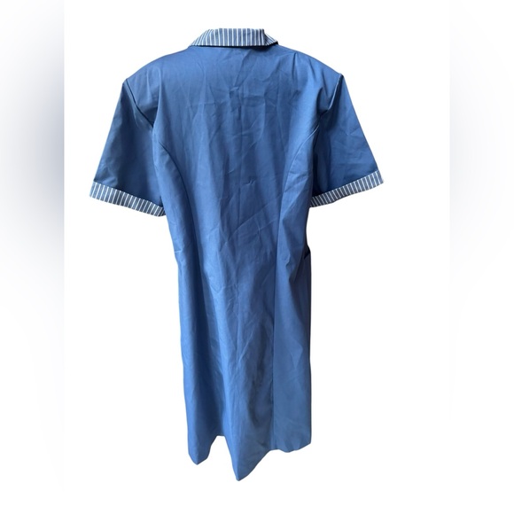 NWOT‎ 1970s/80s Fashion Seal Poly/Cotton, Housekeeping/Healthcare Uniform Dress - Picture 6 of 7